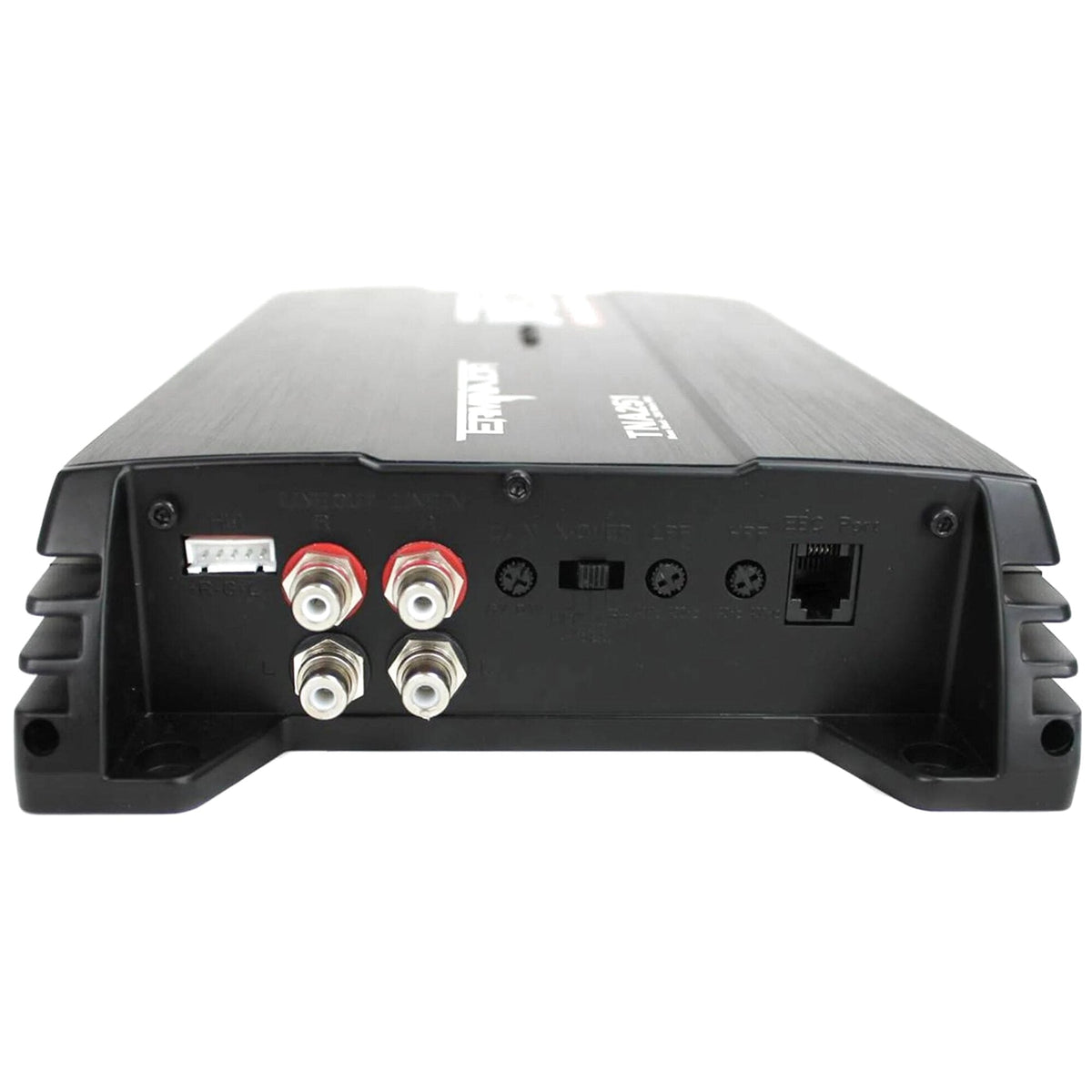 MTX Terminator Dual Loaded 12in 1200W Car Subwoofer Enclosure With Amplifier And 8-Gauge Amp Kit