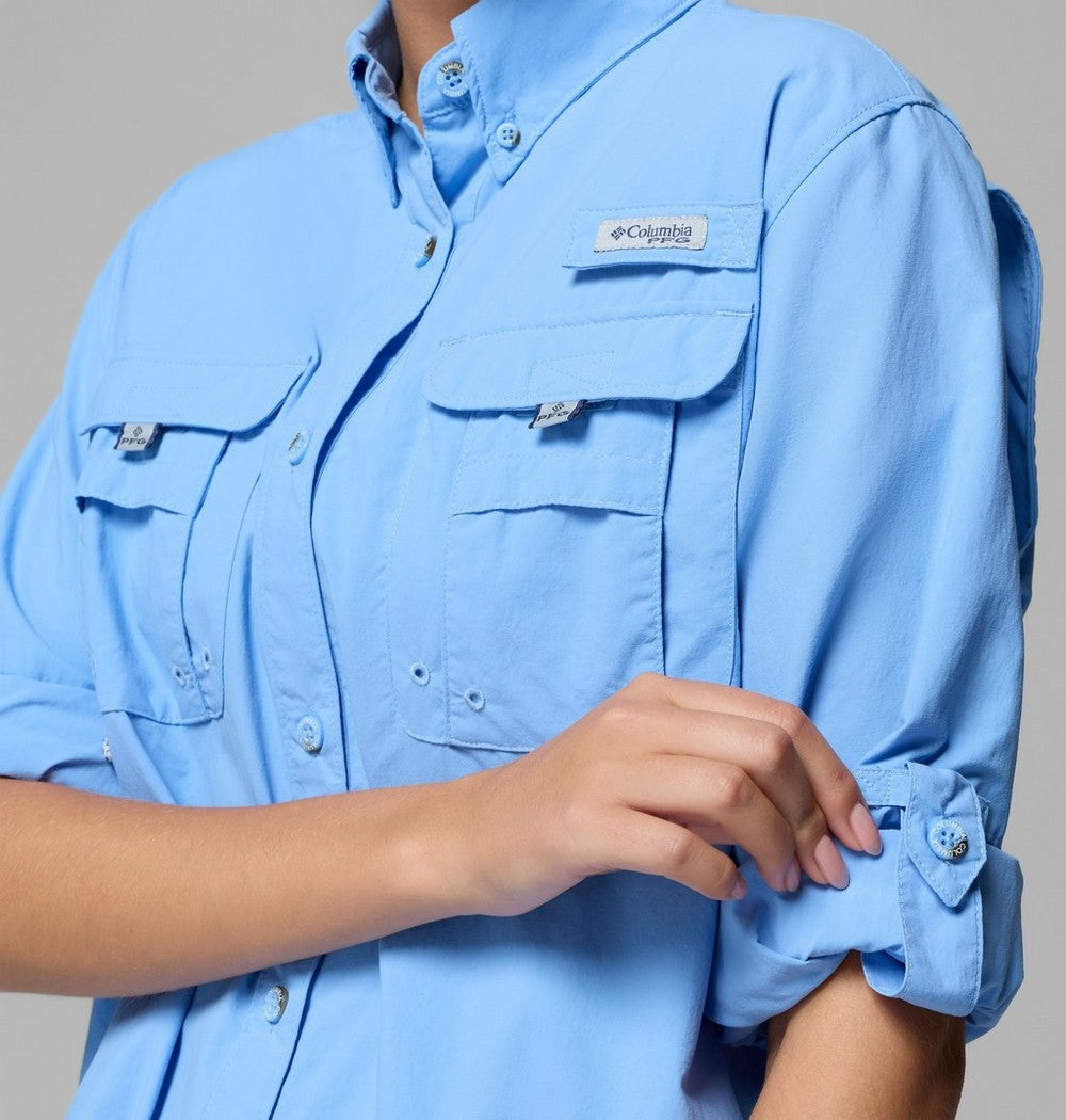 Women's Long Sleeve Fishing Shirt - Pink