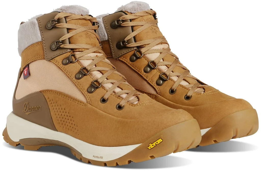 Women's Insulated Waterproof Hiking Boot - Bone Brown