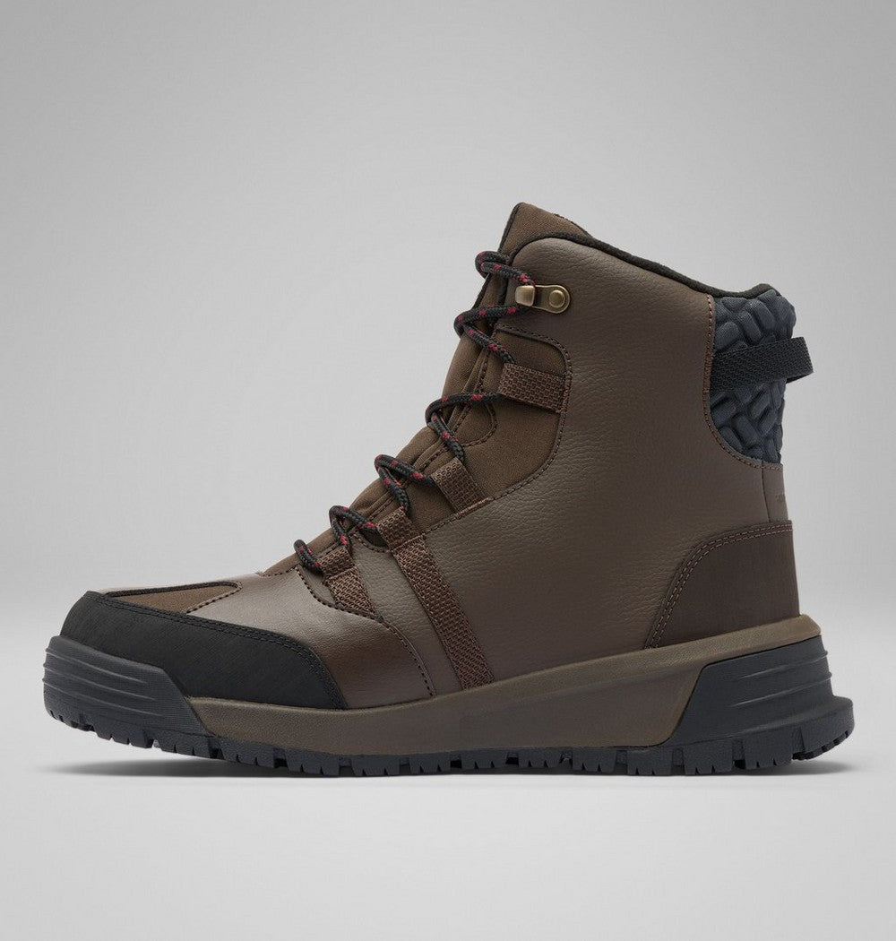 Men's Waterproof Insulated Winter Boot - Brown Black