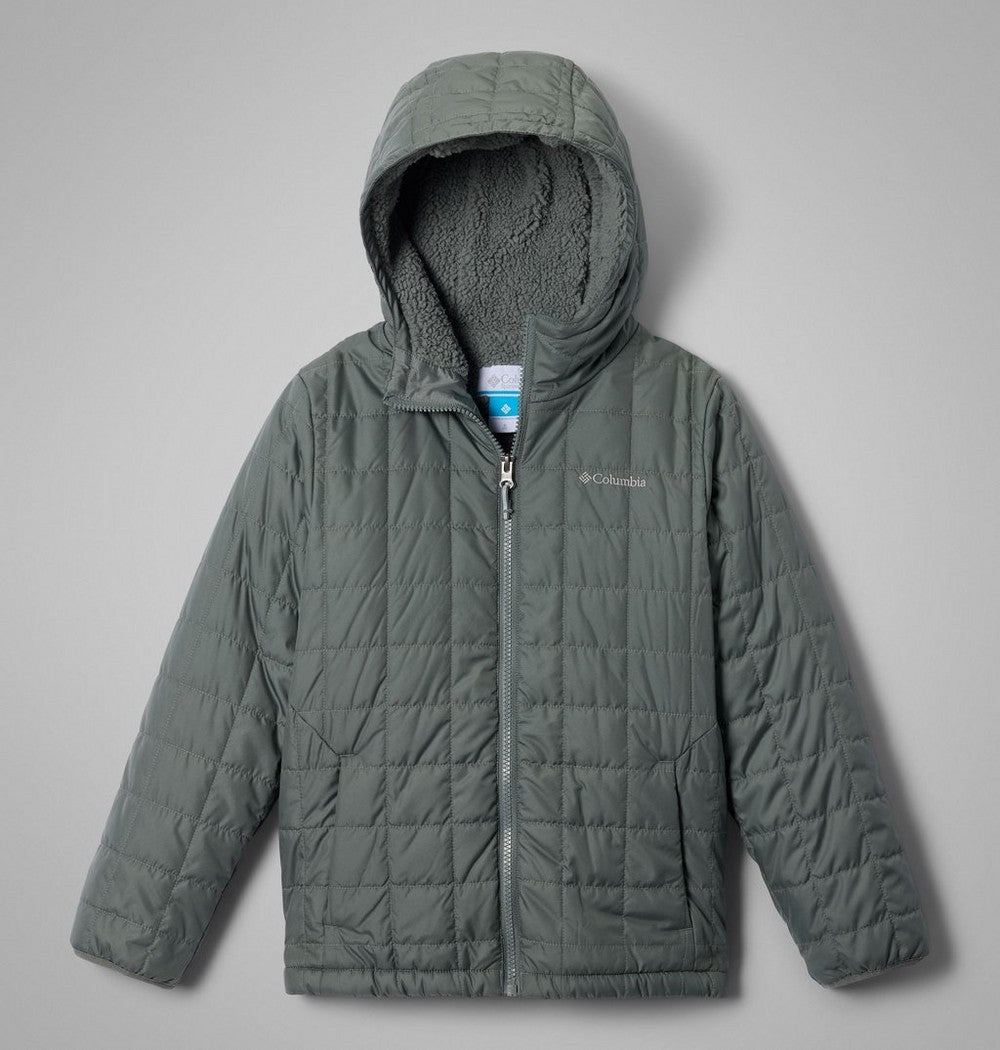 Boys' Sherpa-Lined Insulated Jacket - Green