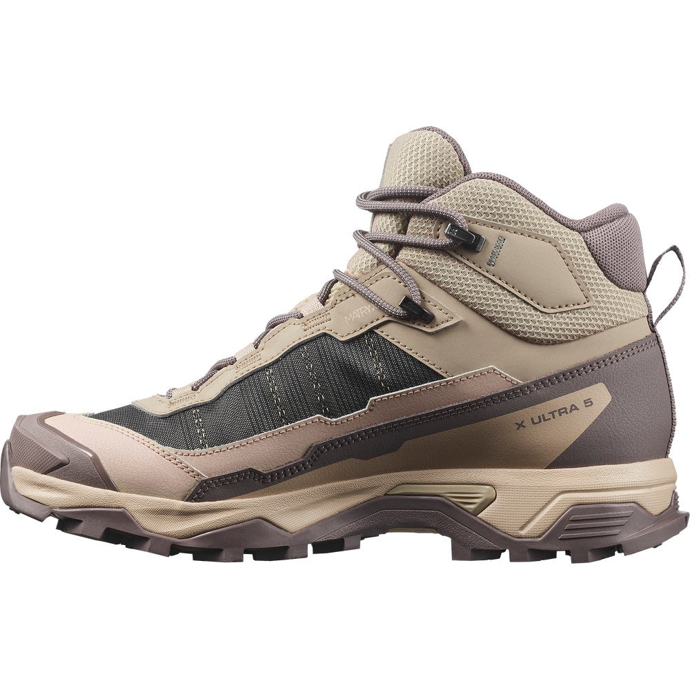 Women's Waterproof Mid Hiking Boots - Tan