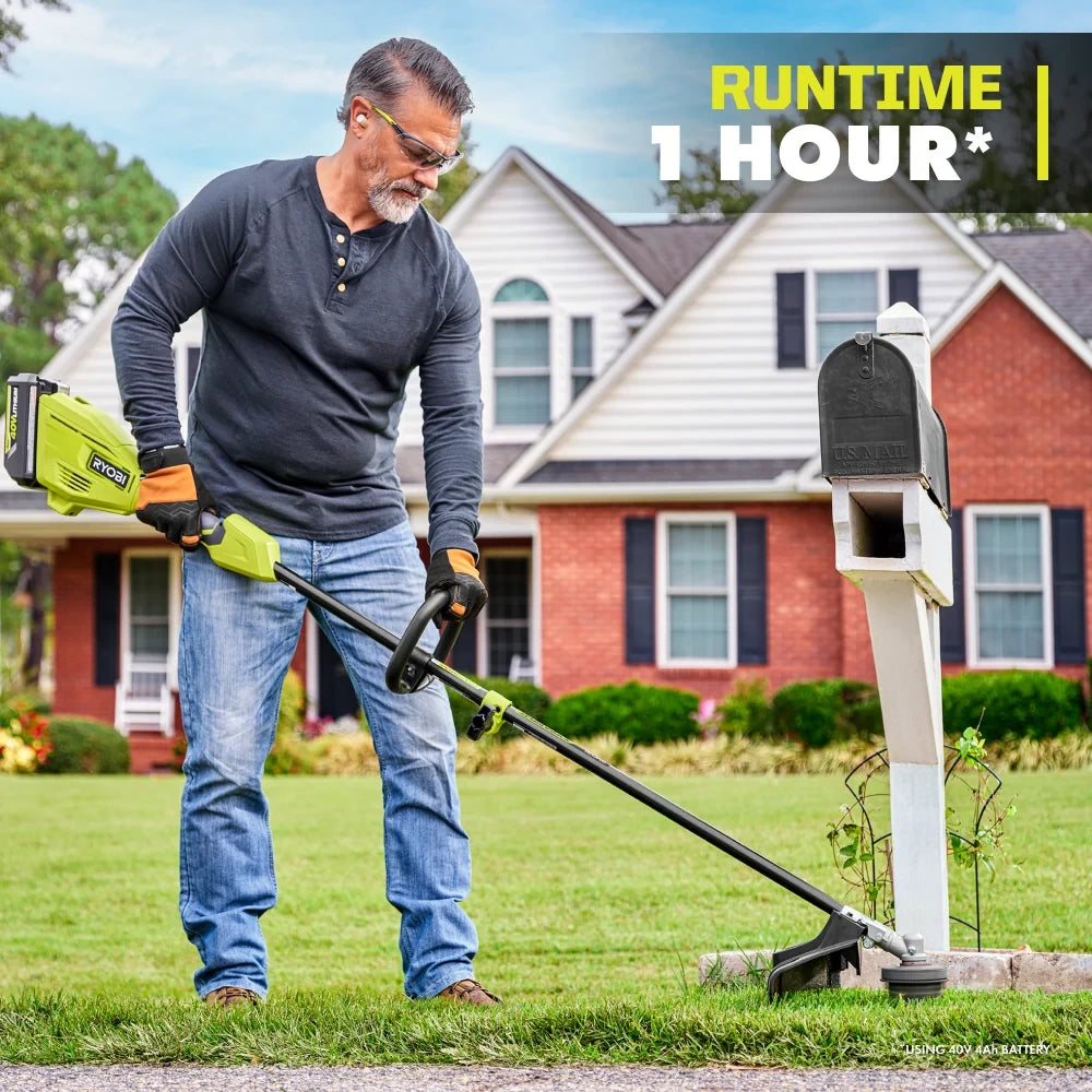 40V 15-Inch Cordless String Trimmer Kit