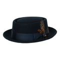 Thread Timeless Classic Wool Pork Pie - Navy Blue