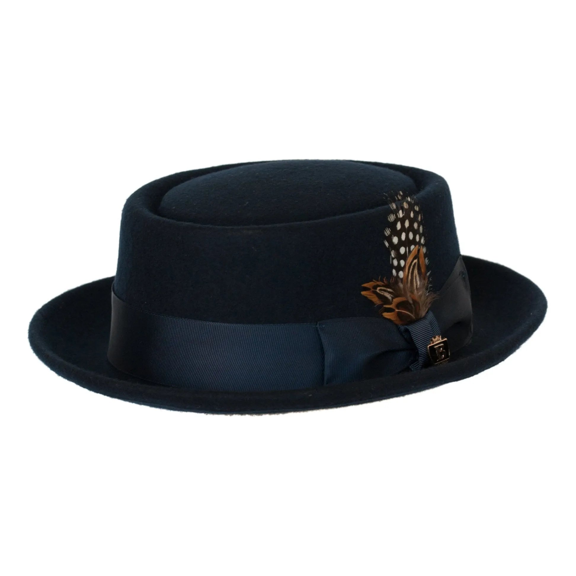 Thread Timeless Classic Wool Pork Pie - Navy Blue