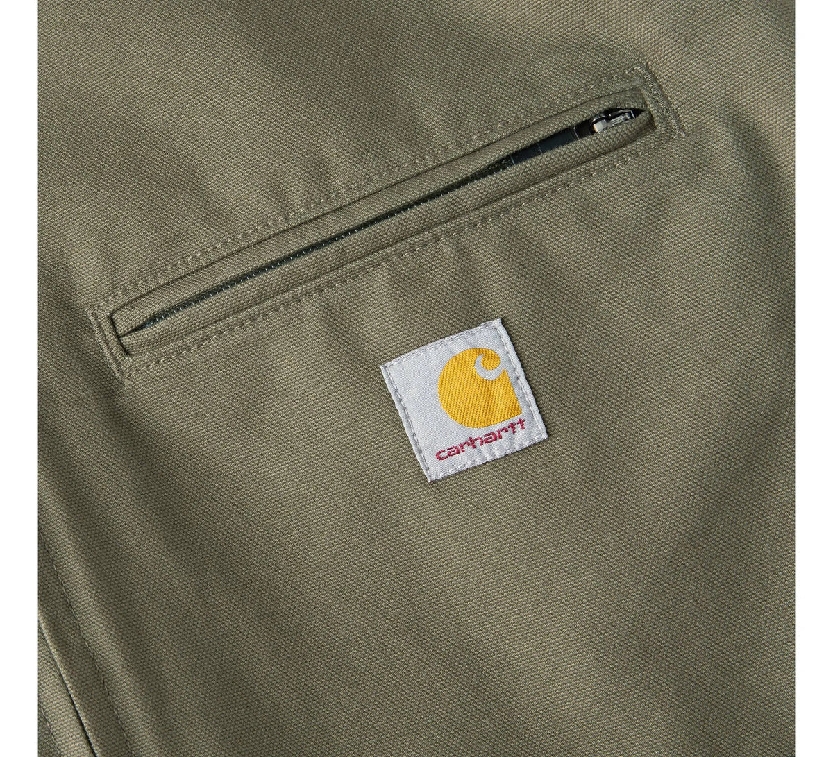 Men's Sherpa-Lined Cotton Canvas Jacket - Gravel