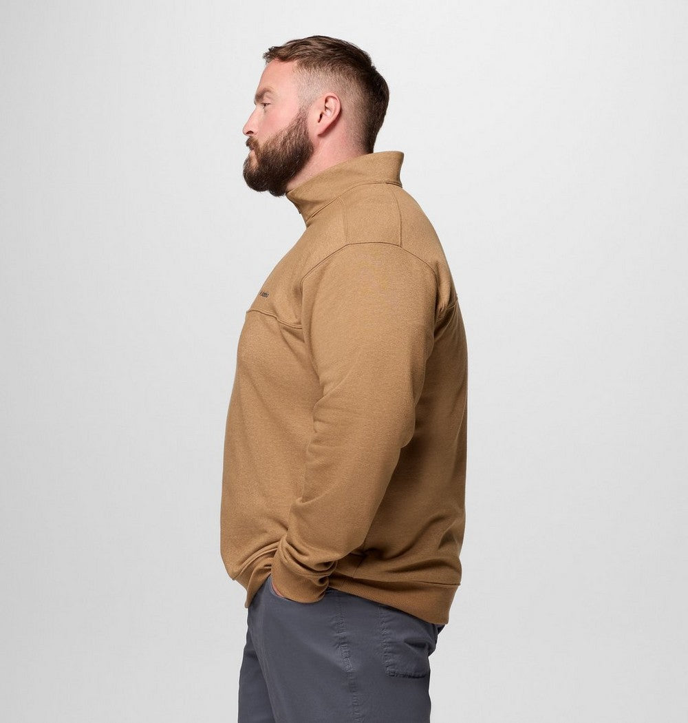 Men's Big Half-Zip Fleece Pullover - Blue