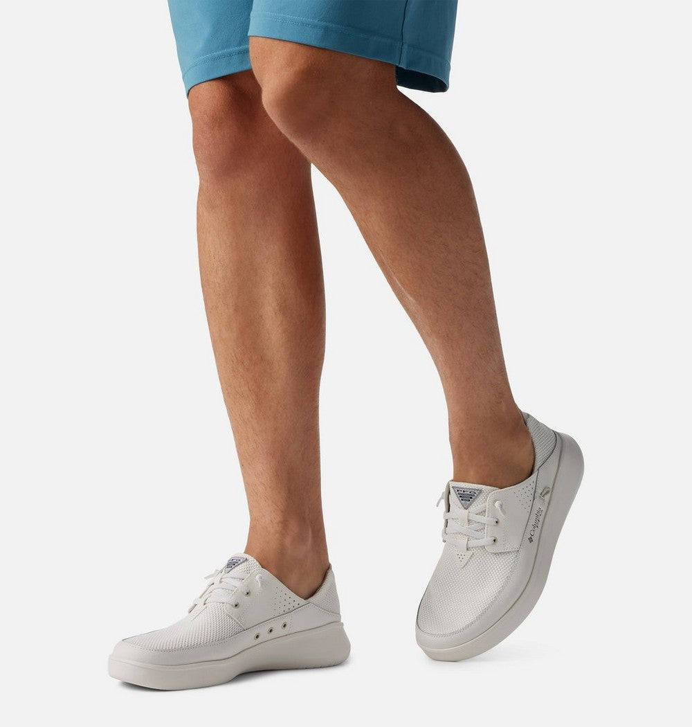 Men's Mesh Boat Shoe - Sea Salt