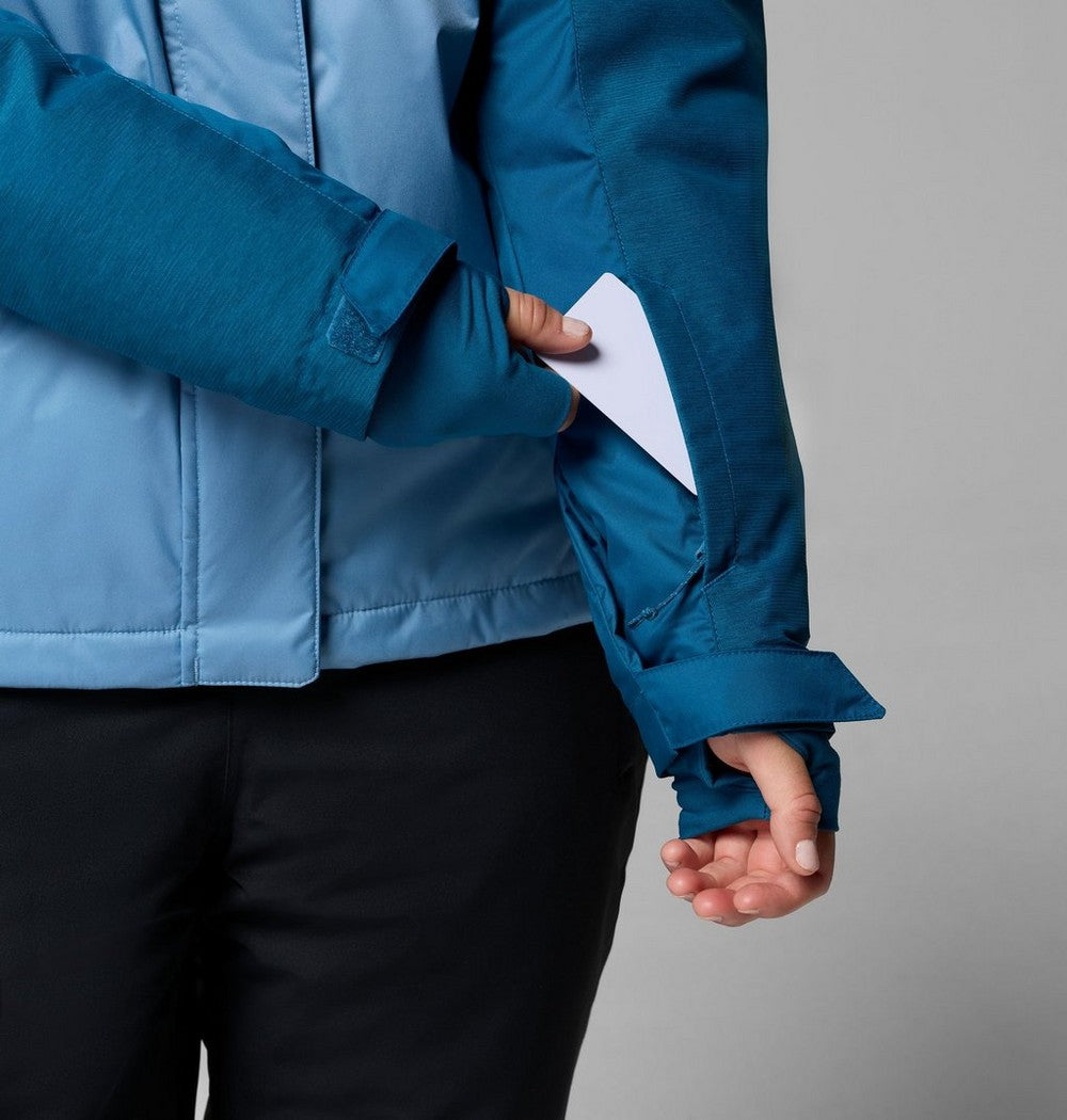 Women's Insulated Ski Jacket - Blue
