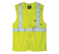 Flame-Resistant Class 2 Mesh Safety Vest - Lime