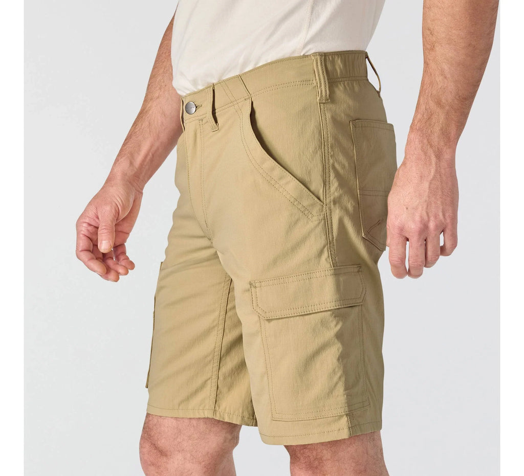 Men's Stretch Ripstop Cargo Shorts - Tan