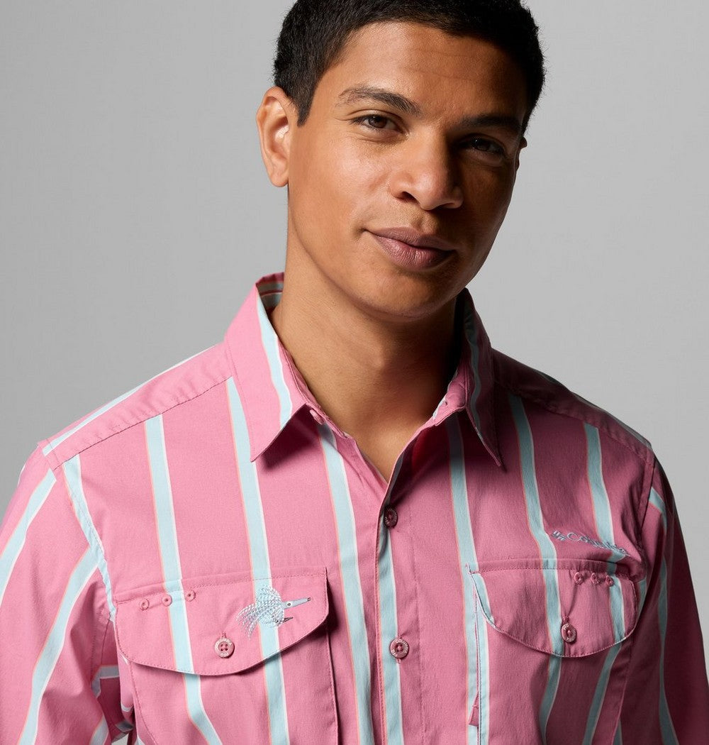Men's Printed Short Sleeve Fishing Shirt