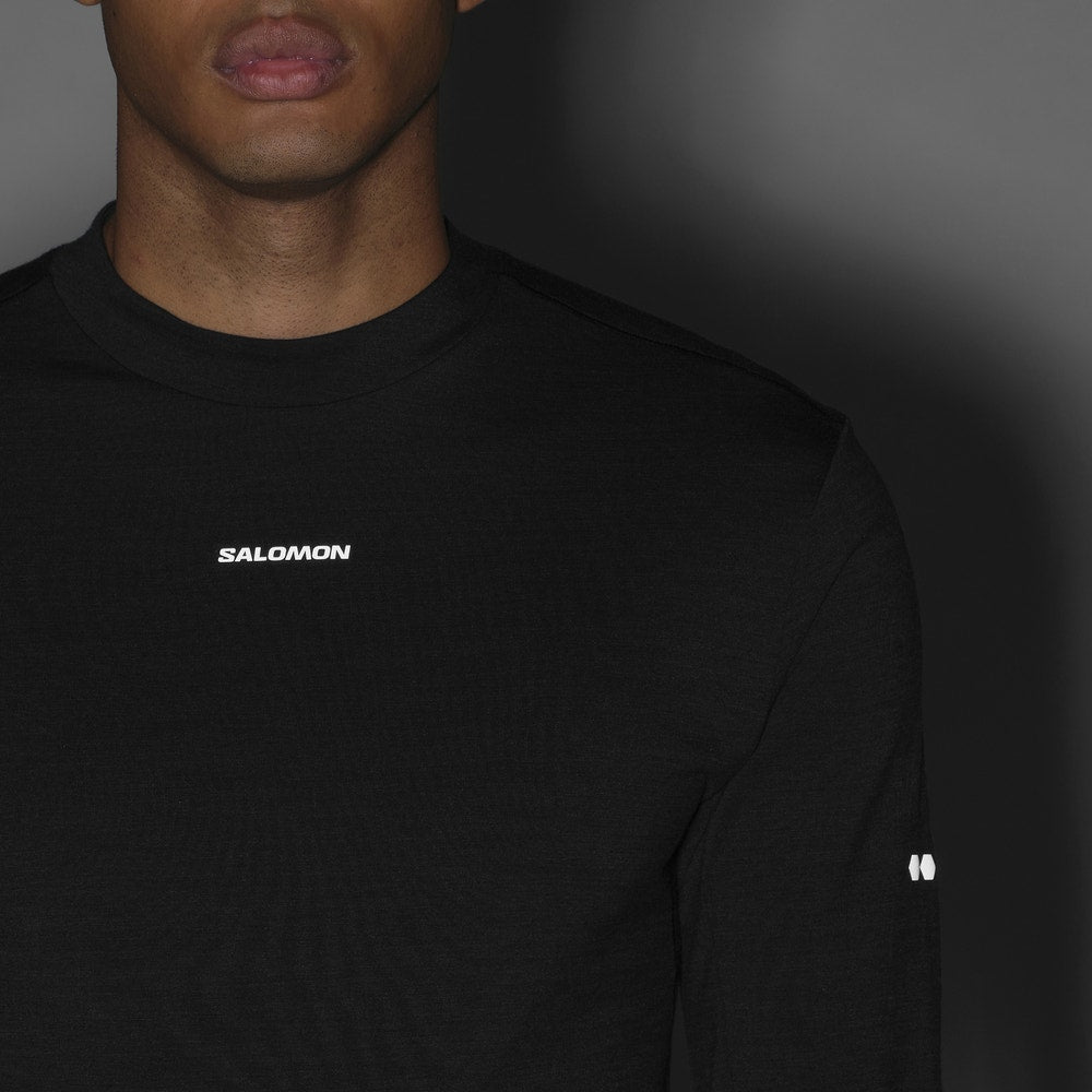 Men's Merino Blend Long Sleeve Base Layer - Antler