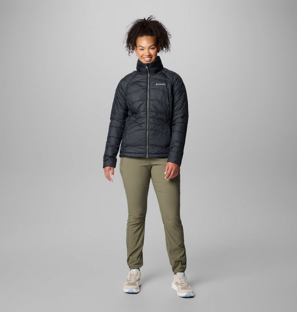 Women's Water-Resistant Insulated Jacket - Brown