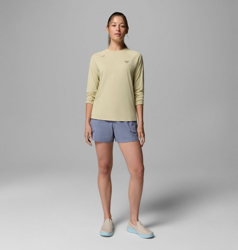 Women's UPF 50 Long Sleeve Sun Shirt - White
