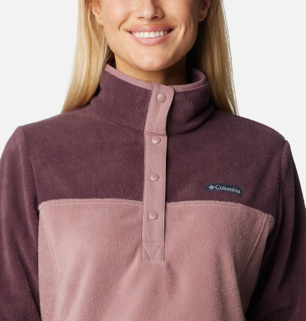 Women's Half-Snap Fleece Pullover - Navy