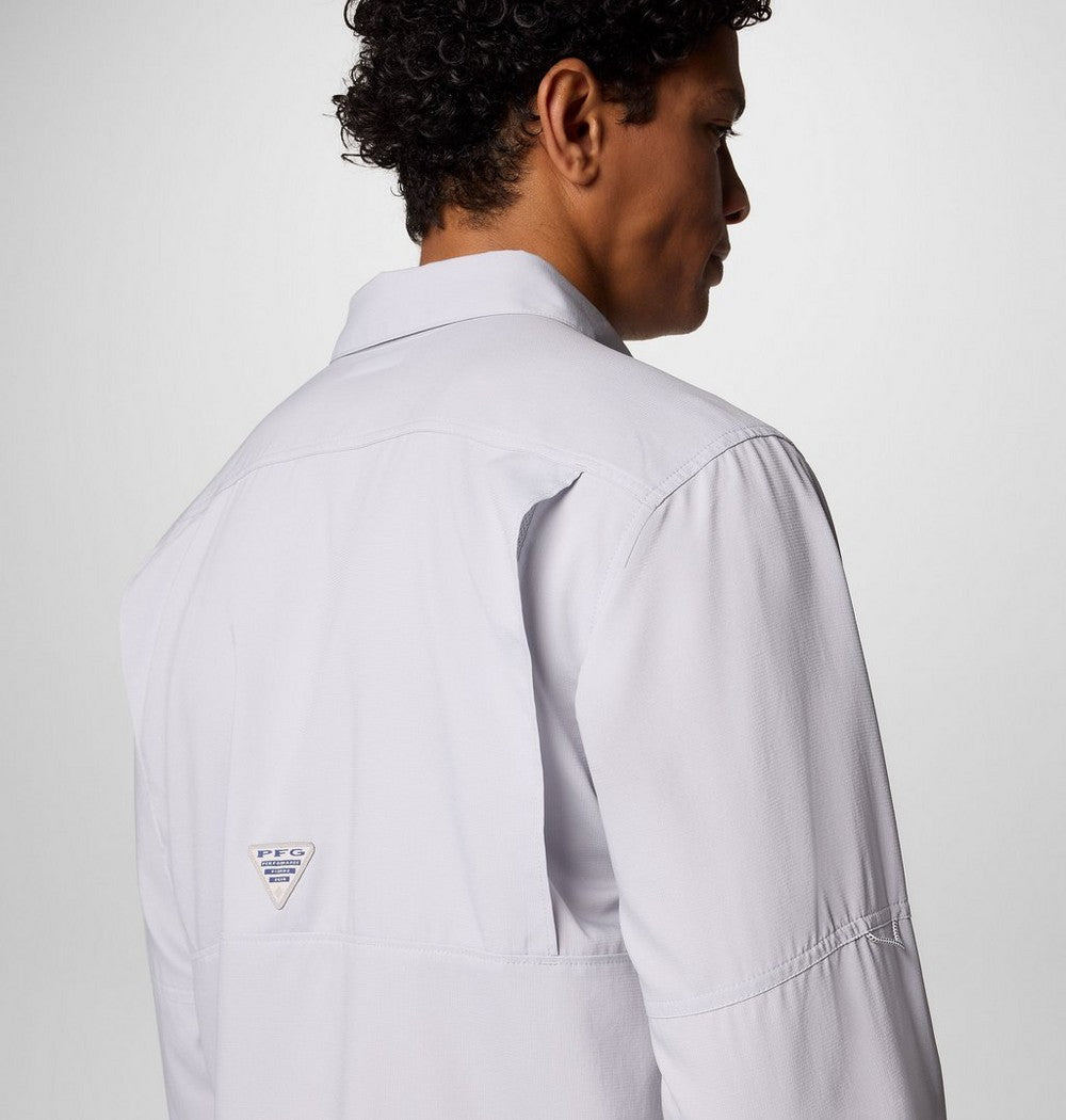 Men's Long Sleeve Fishing Shirt - White