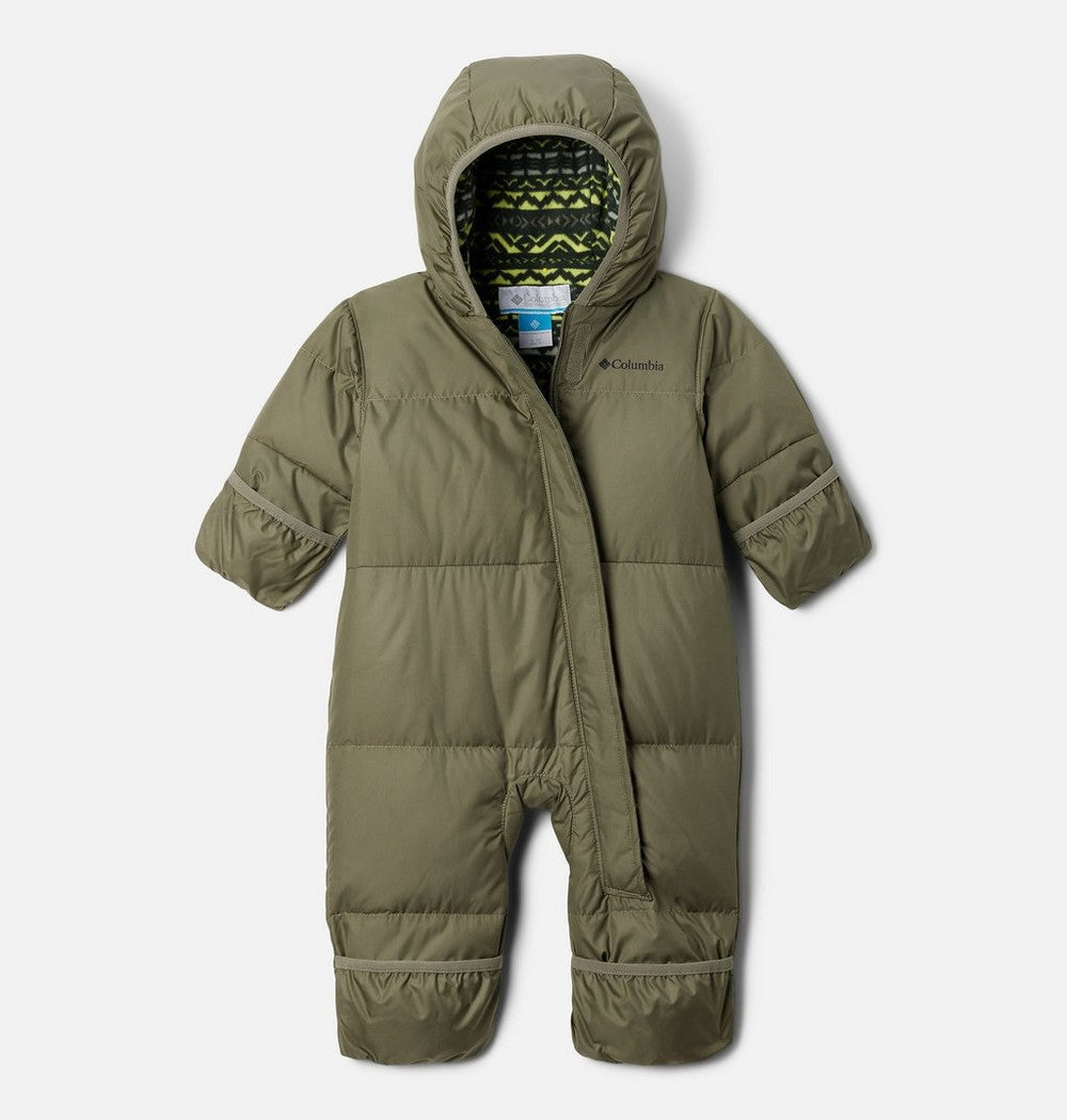 Infant Insulated Hooded Bunting - Green Plaid