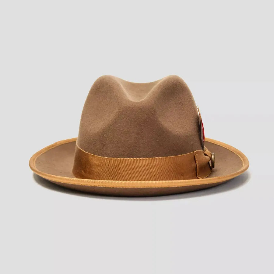 Trilby Fedora - Brown
