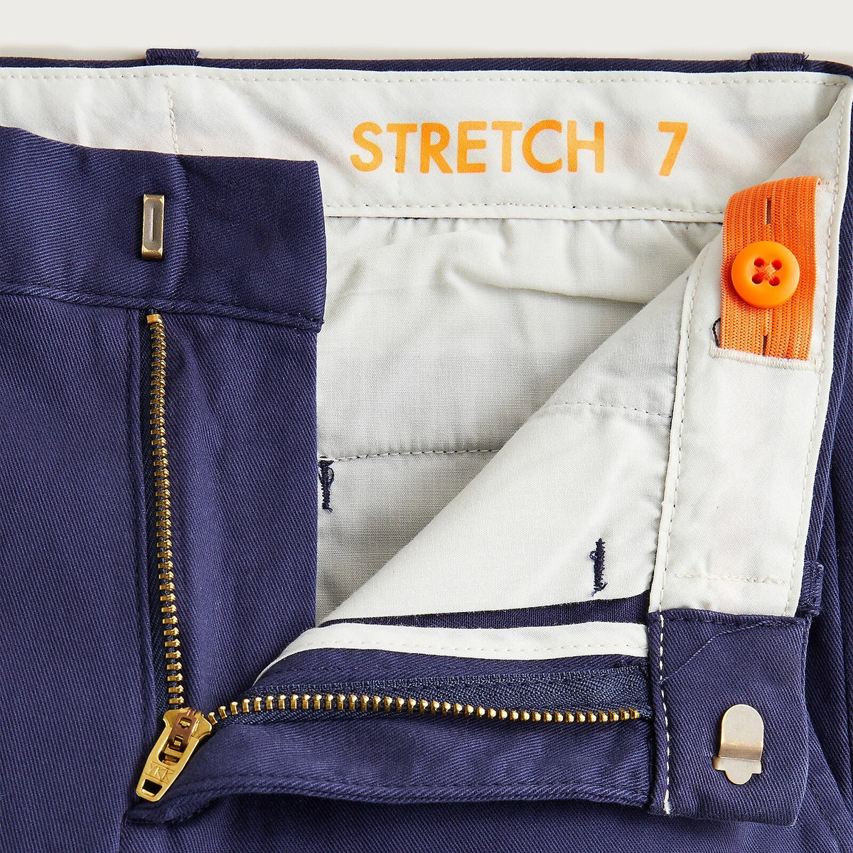 Boys' Slim Stretch Chino Pants - Gray
