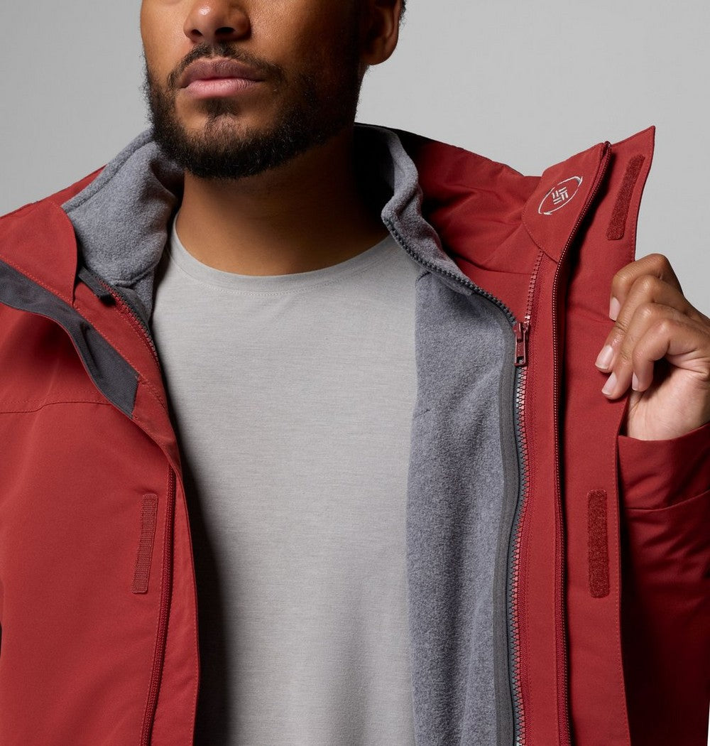 Men's 3-In-1 Fleece Jacket - Green