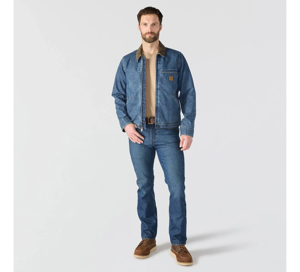Men's Stretch Denim Work Jacket - Blue