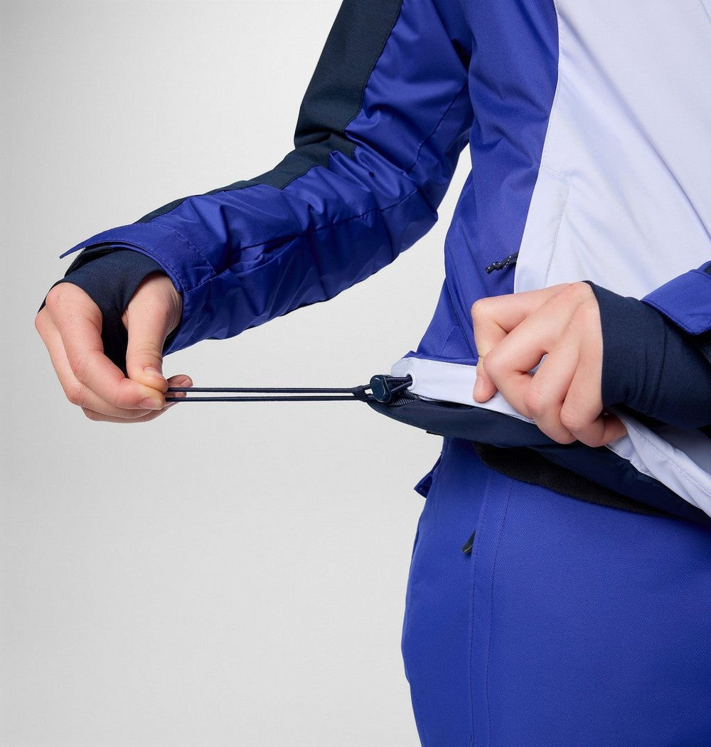 Women's Insulated Ski Jacket - Blue