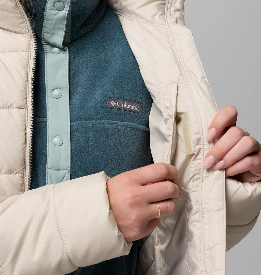Women's Insulated Hooded Jacket - Wine