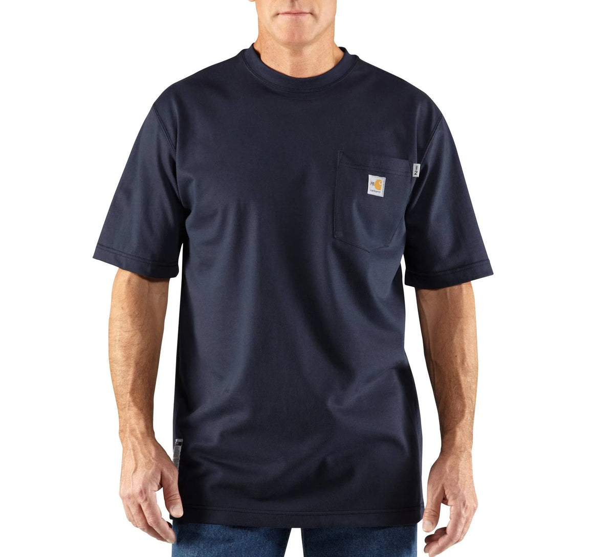 Men's Flame-Resistant Pocket T-Shirt - Dark Navy