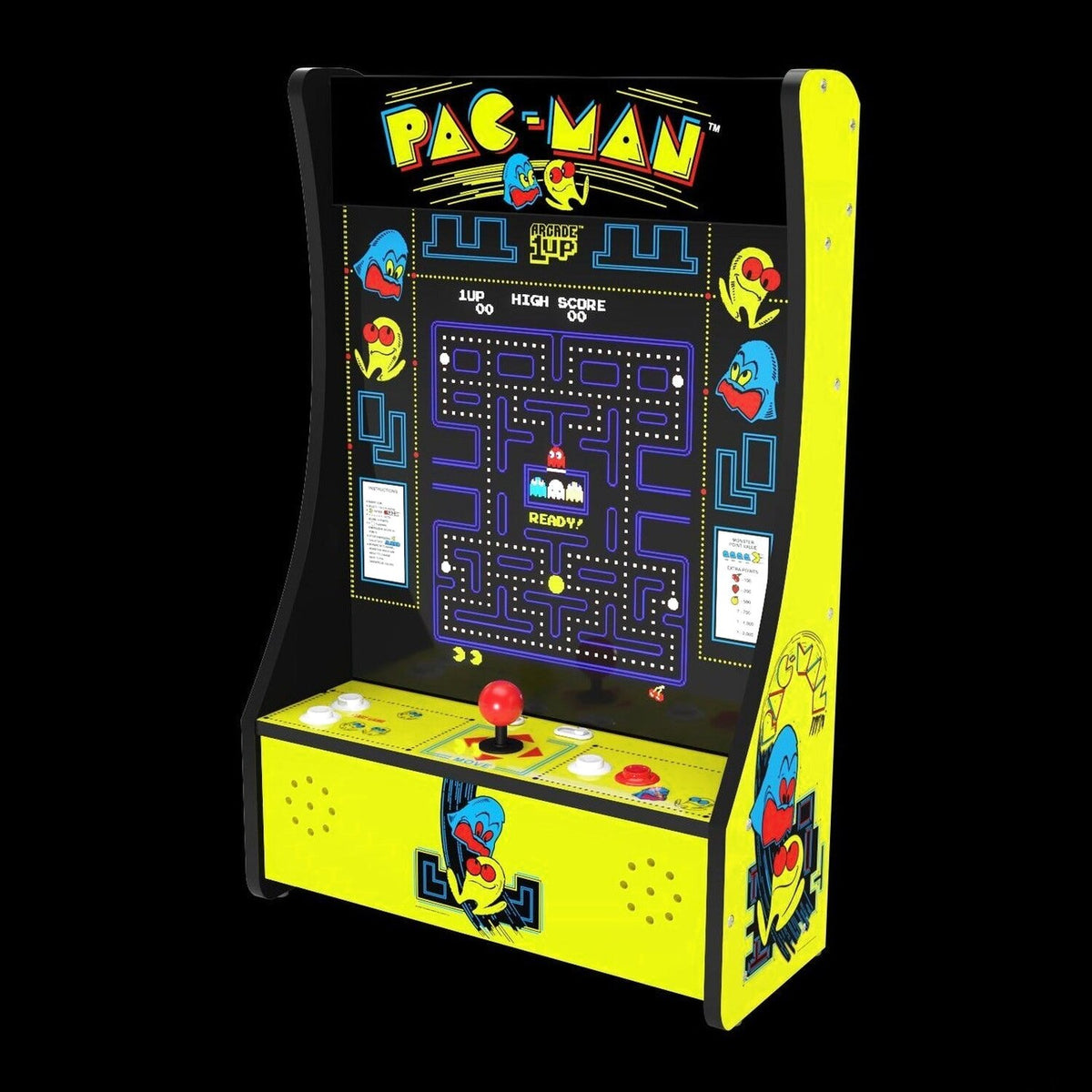 Arcade1Up Pac-Man Partycade 17-Inch LCD Arcade Game - PAC-D-10277