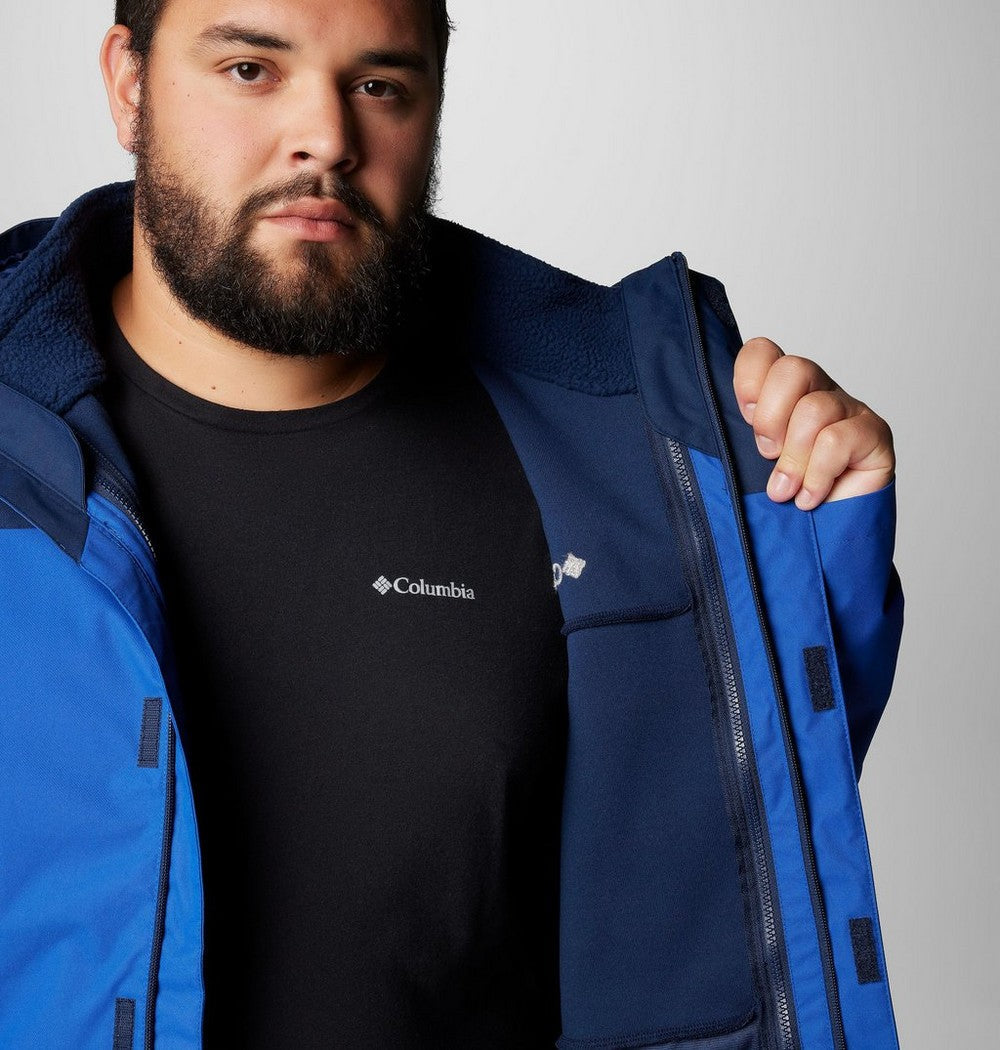Men's Big 3-In-1 Waterproof Jacket - Green