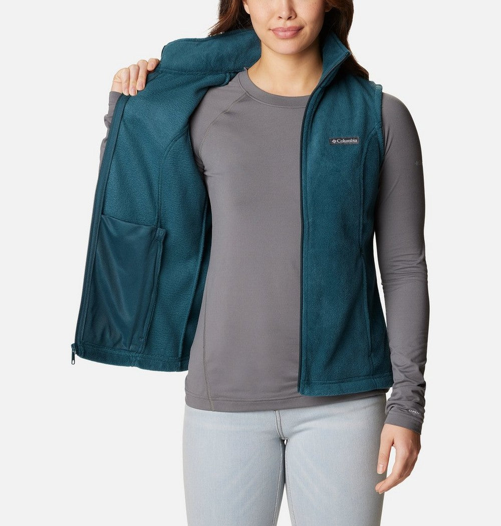 Women's Fleece Vest - Chalk