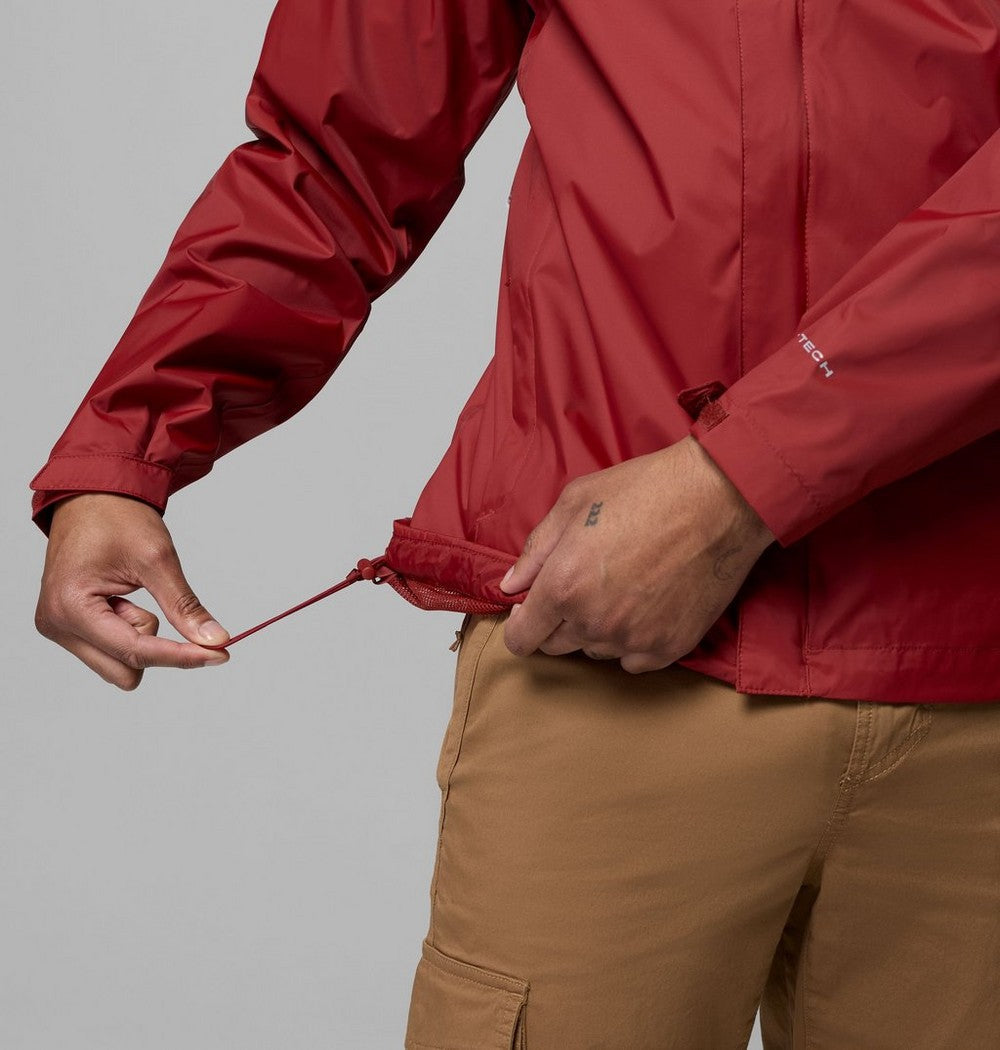Men's Packable Rain Jacket - Blue