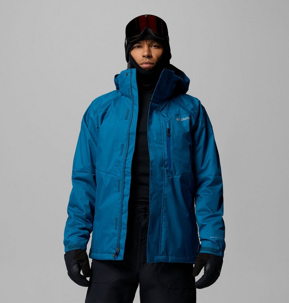 Men's Insulated Ski Jacket - Dark Blue