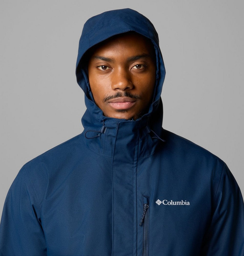 Men's Waterproof Rain Jacket - Blue