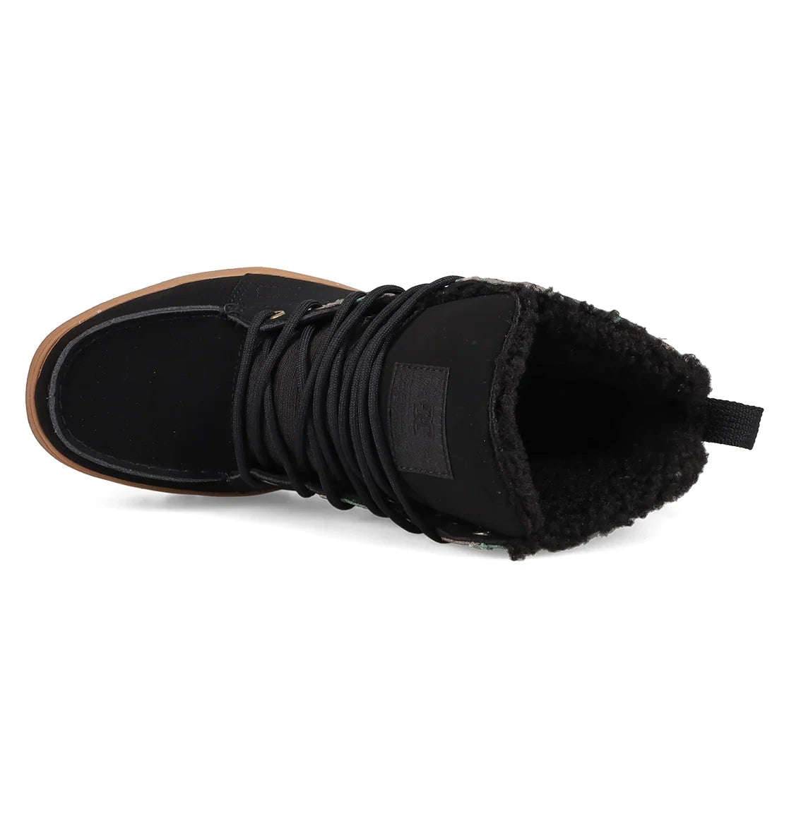 Men's Sherpa-Lined Winter Boots - Black Camo