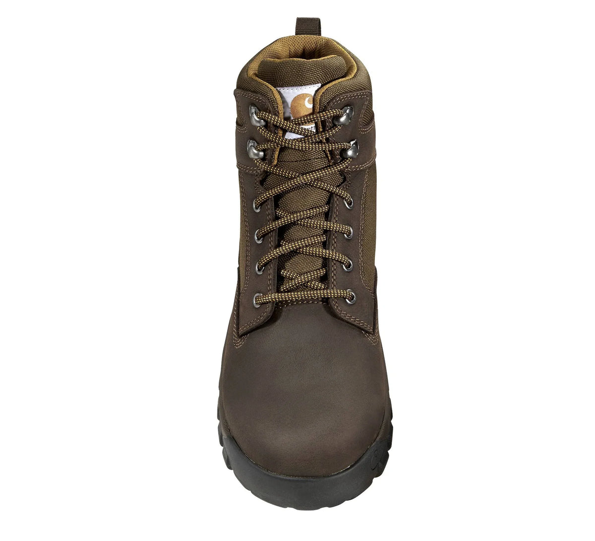 6-Inch Waterproof Soft Toe Work Boot - Dark Brown
