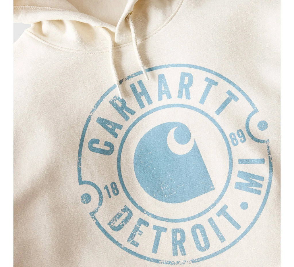 Men's City Graphic Fleece Pullover Hoodie - Tan