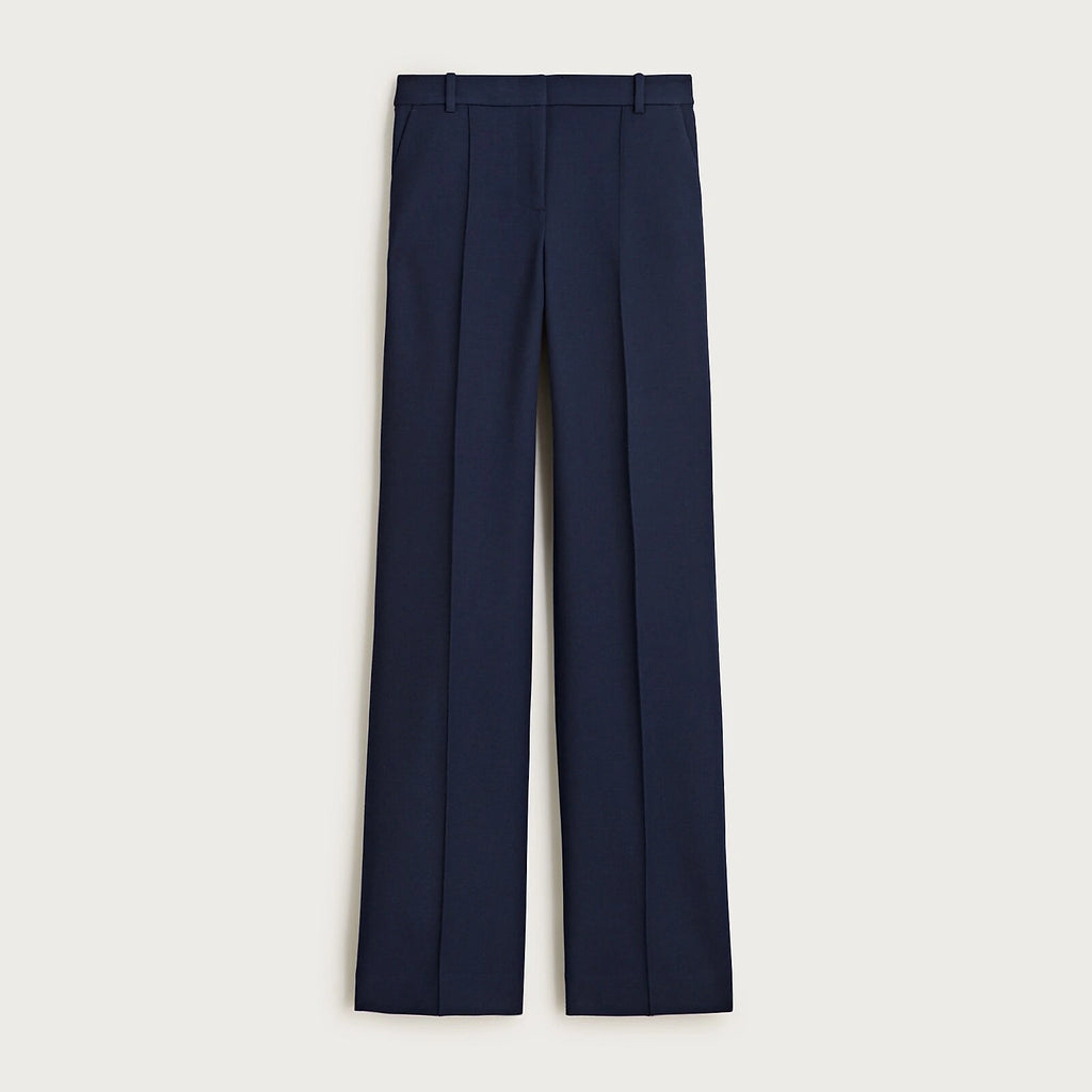 Women's High-Rise Flared Stretch Pants - Gray