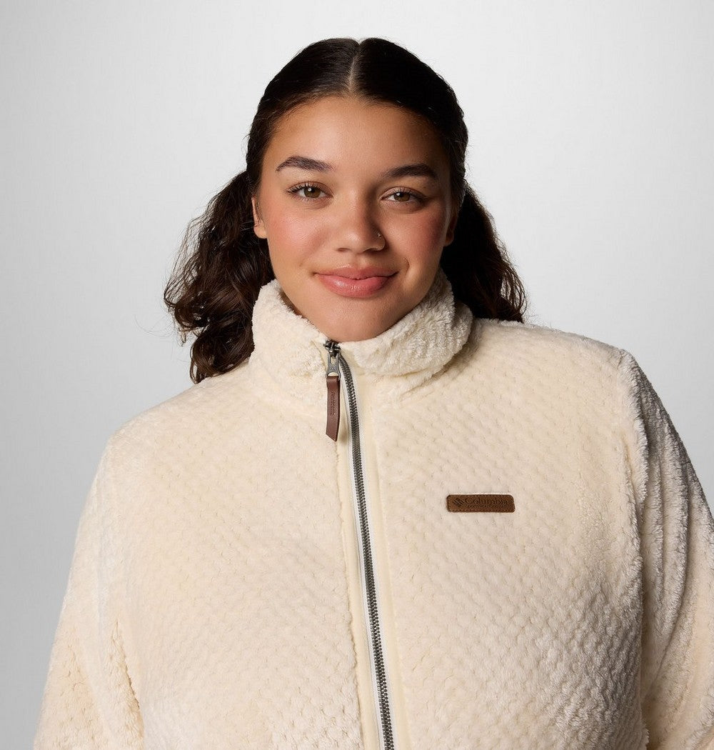 Women's Plus Long Full-Zip Fleece Jacket - Blue