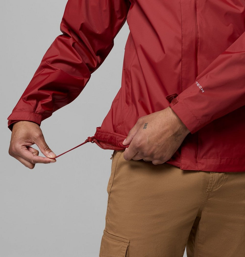 Men's Tall Waterproof Rain Jacket - Blue