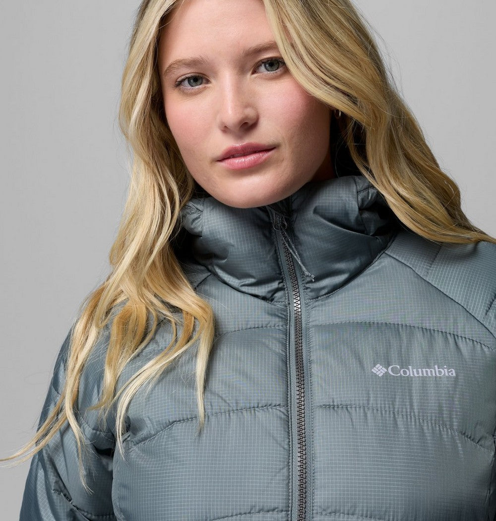 Women's Insulated Hooded Jacket - Wine