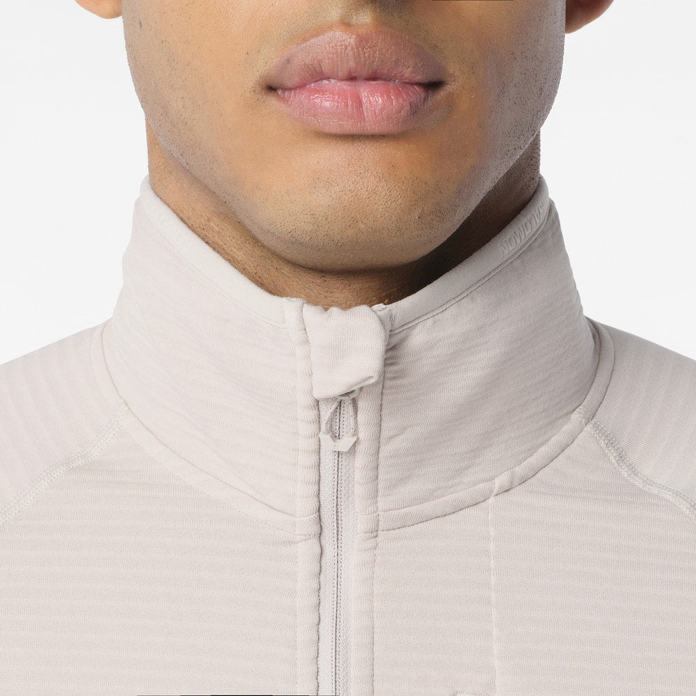 Men's Lightweight Full-Zip Fleece - Gray