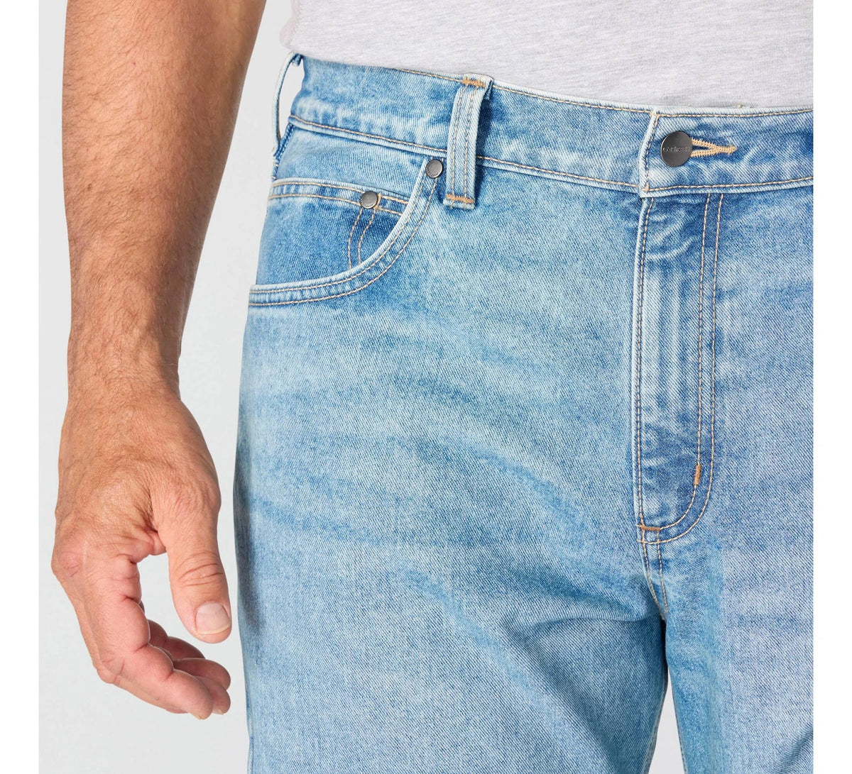 Men's Loose Straight Stretch Work Jeans - Weld