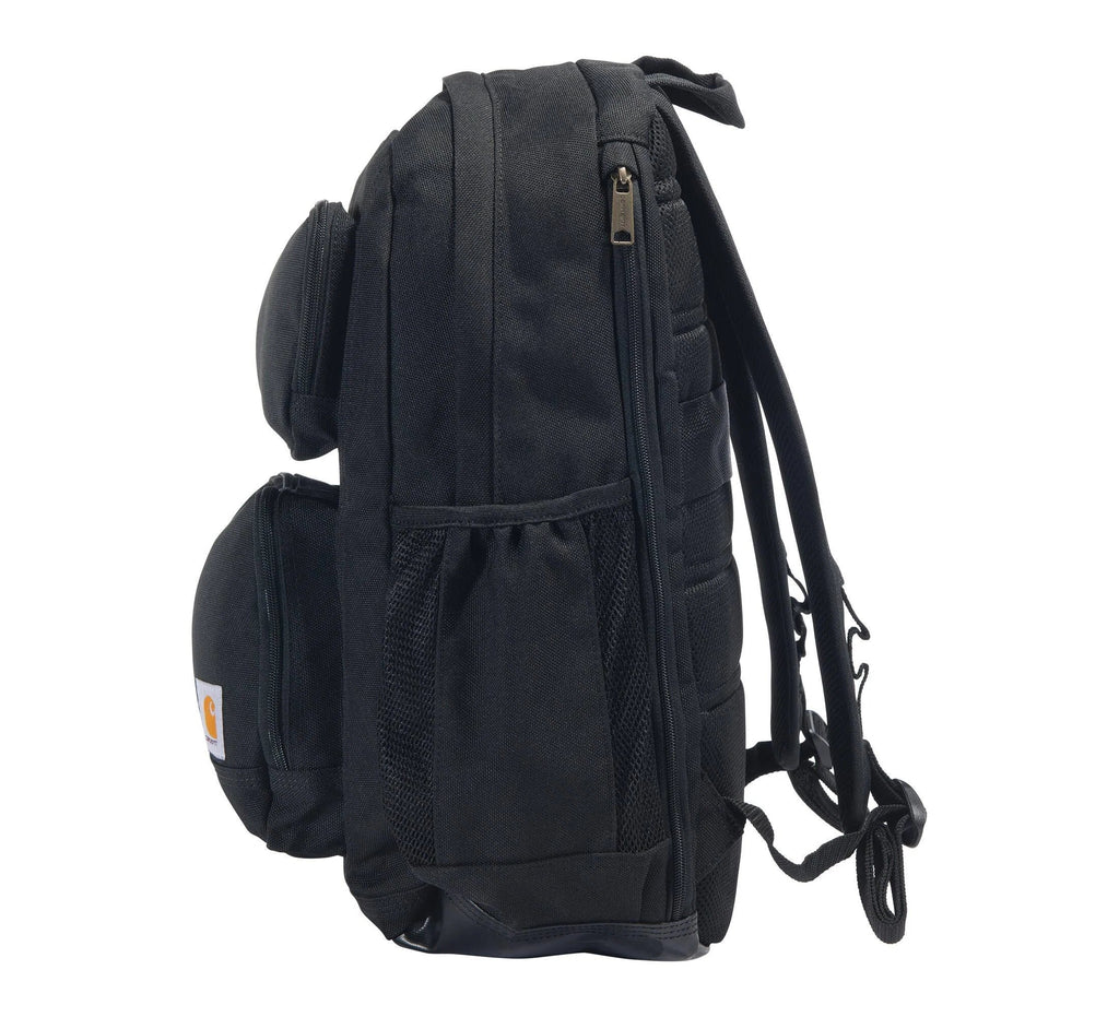 28L Dual-Compartment Laptop Backpack - Black
