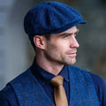 8 Panel Driving Cap - Denim