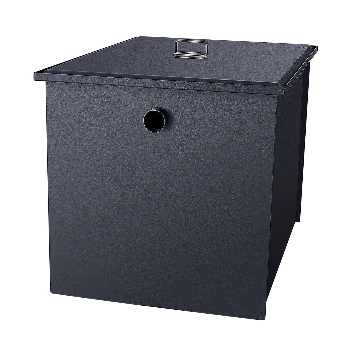 SKYSHALO Commercial Grease Interceptor Trap, 30LBS Carbon Steel