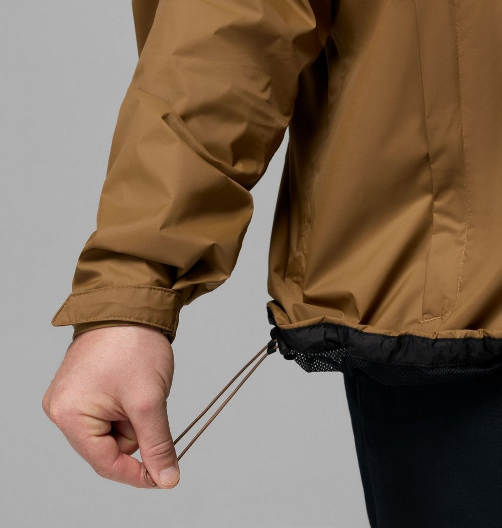 Men's Big Seam-Sealed Rain Jacket - Blue