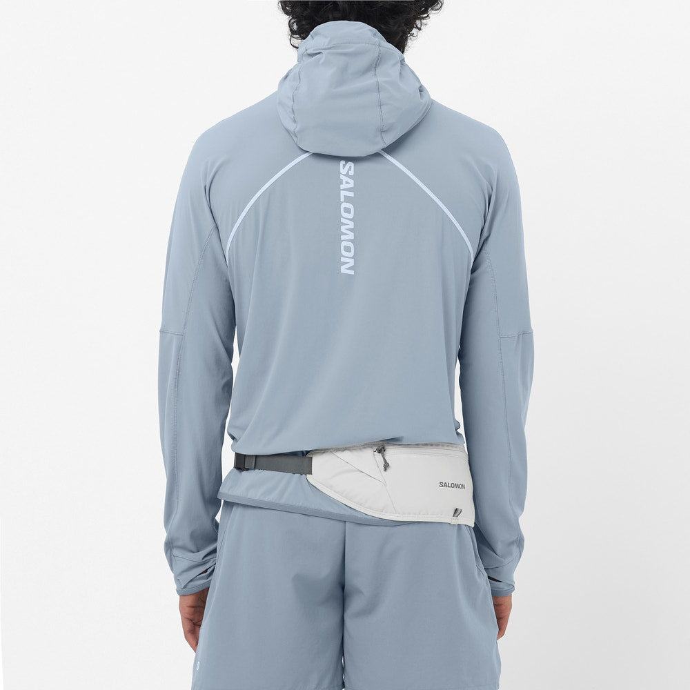 Men's Half-Zip Running Hoodie - Tan