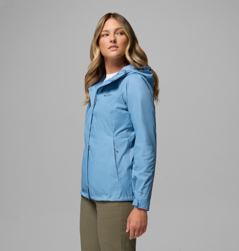 Women's Packable Rain Jacket - Fig